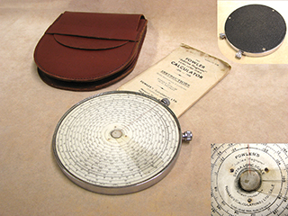 1940's Fowler's Jubilee Magnum Extra Long Scale calculator